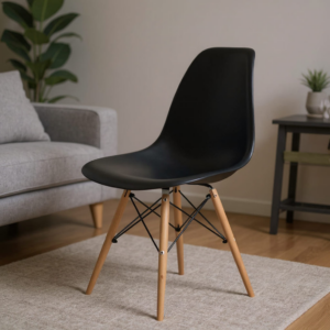 CADEIRA GD EAMES EIFFEL PRETA PP-638 GOOD/BULK - 928022 - PP-638