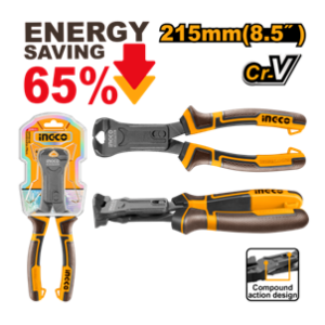 ALICATE DE CORTE FRONTAL 8.5" HCECP58200 INGCO - 931537 - HCECP58200