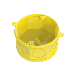 CAIXA DE LUZ OCTAGONAL SIMPLES AMARELA TIGRE - 929851 - 33043155