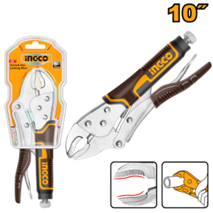 ALICATE DE PRESSAO MORDENTE CURVO 10" HCJLW0210 INGCO - 929356 - HCJLW0210