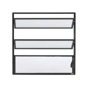 JANELA DE ALUMINIO PRETO BASCULANTE FIT 60x60 5283 - RELI - 920061 - 5283