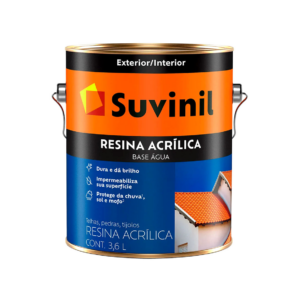 RESINA ACRILICA BASE DAGUA SUVINIL 3,6LT INCOLOR BRILHANTE 50217509 - 907903 - 50217509