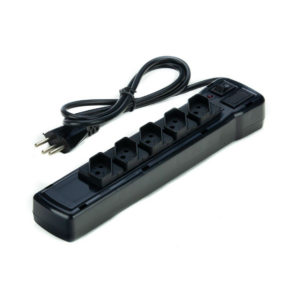 FILTRO DE LINHA 05 TOMADAS BIVOLT PROTECT PRETO FIOLUX - 931022 - 20301005111
