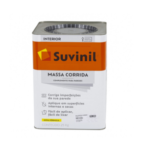 MASSA CORRIDA SUVINIL LATA 25kg 16L - 914315 - 50687535