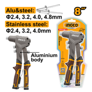 ALICATE REBITADOR MANUAL 8" HR081 INGCO - 929512 - HR081