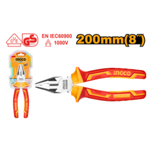 ALICATE UNIVERSAL CABO ISOLADO 8"(200MM) 1000V HICP28208 INGCO - 929359 - HICP28208