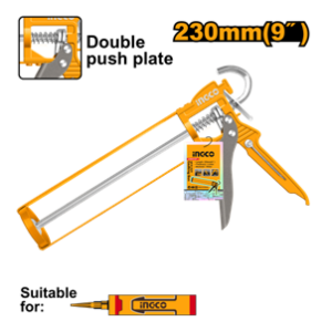 APLICADOR DE SILICONE ALTA PRESSAO FIXO 9" HCG1409 INGCO - 931299 - HCG1409