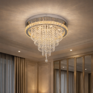 LUMINARIA DE TETO CRISTAL LUXO 60CM GI-3416-400 GOOD - 931183 - GI-3416-400