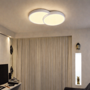 LUMINARIA DE TETO DUAL BRANCA LED 39W 50CM GI-13607-2WH GOOD - 931185 - GI-13607-2WH