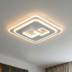 LUMINARIA DE TETO SQUARE BRANCA LED 68W 50CM GI-331AWH GOOD - 931188 - GI-331AWH