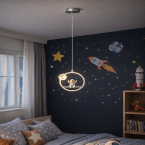 LUMINARIA PENDENTE ASTRONAUTA 12W 26CM GI-88712F-1 GOOD - 931192 - GI-88712F-1