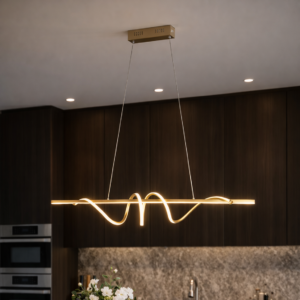 LUMINARIA PENDENTE ESPIRAL GOLD 41W 100CM GI-60170-1GD GOOD - 931205 - GI-60170-1GD