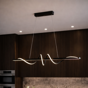 LUMINARIA PENDENTE ESPIRAL PRETA 41W 100CM GI-60170-1 GOOD - 931206 - MYD60170C-1