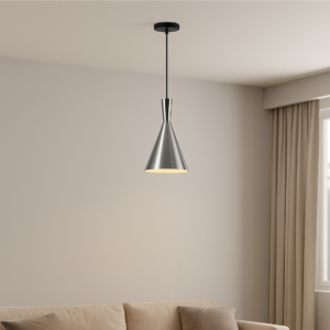 LUMINARIA PENDENTE METALIC CROME 18CM GI-20161A-1A GOOD - 931212 - GI-20161A-1A