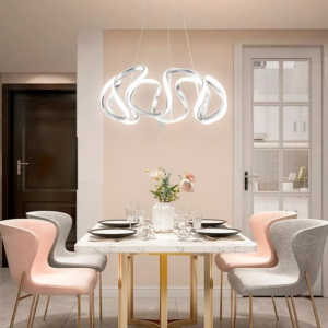 LUSTRE FLOR NORDICA BRANCA 50W 58CM GI-10740B-58WH GOOD - 931230 - GI-10740B-58WH