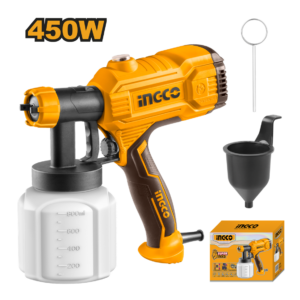 PISTOLA DE PINTURA ELETRICA 450W 127V USPG3508-9 INGCO - 930155 - USPG3508-9