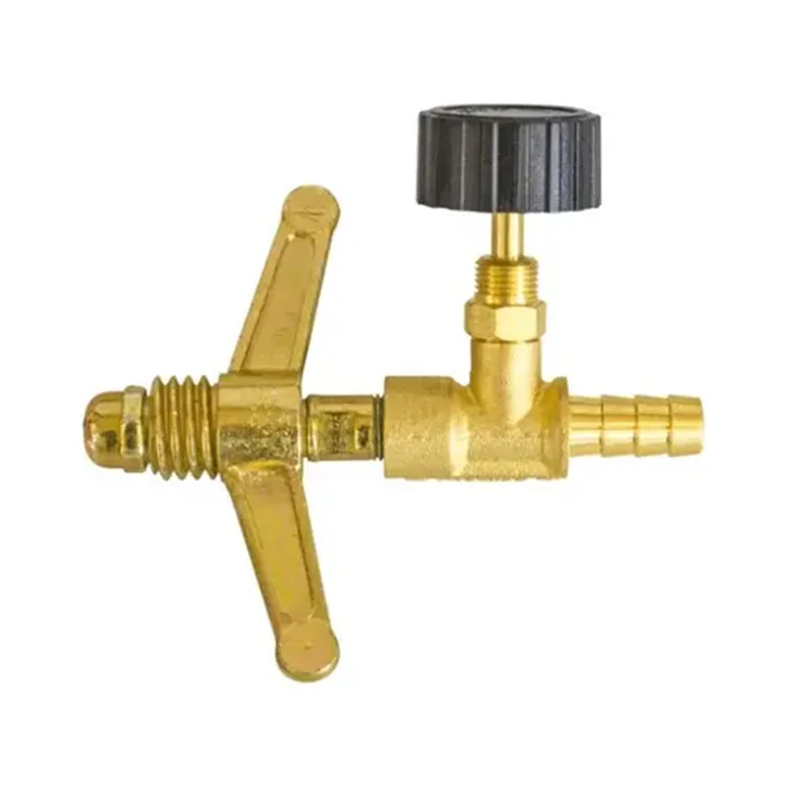 REGISTRO P/GAS ALTA PRESSAO CONJ C/ NIPLE BORB E SAIDA BM 5/16 (P13) EMBALADO 250 - 930251 - 250