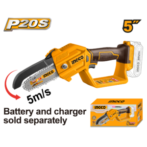 SERRA PODADORA 5" À BATERIA 20V INGCO CGSLI2058 (NAO ACOMPANHA BATERIA) - 929427 - CGSLI2058