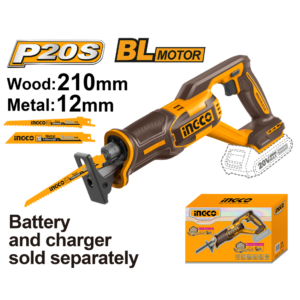 SERRA SABRE À BATERIA 20V INGCO (NAO ACOMPANHA BATERIA) - 934104 - CRSLI2108