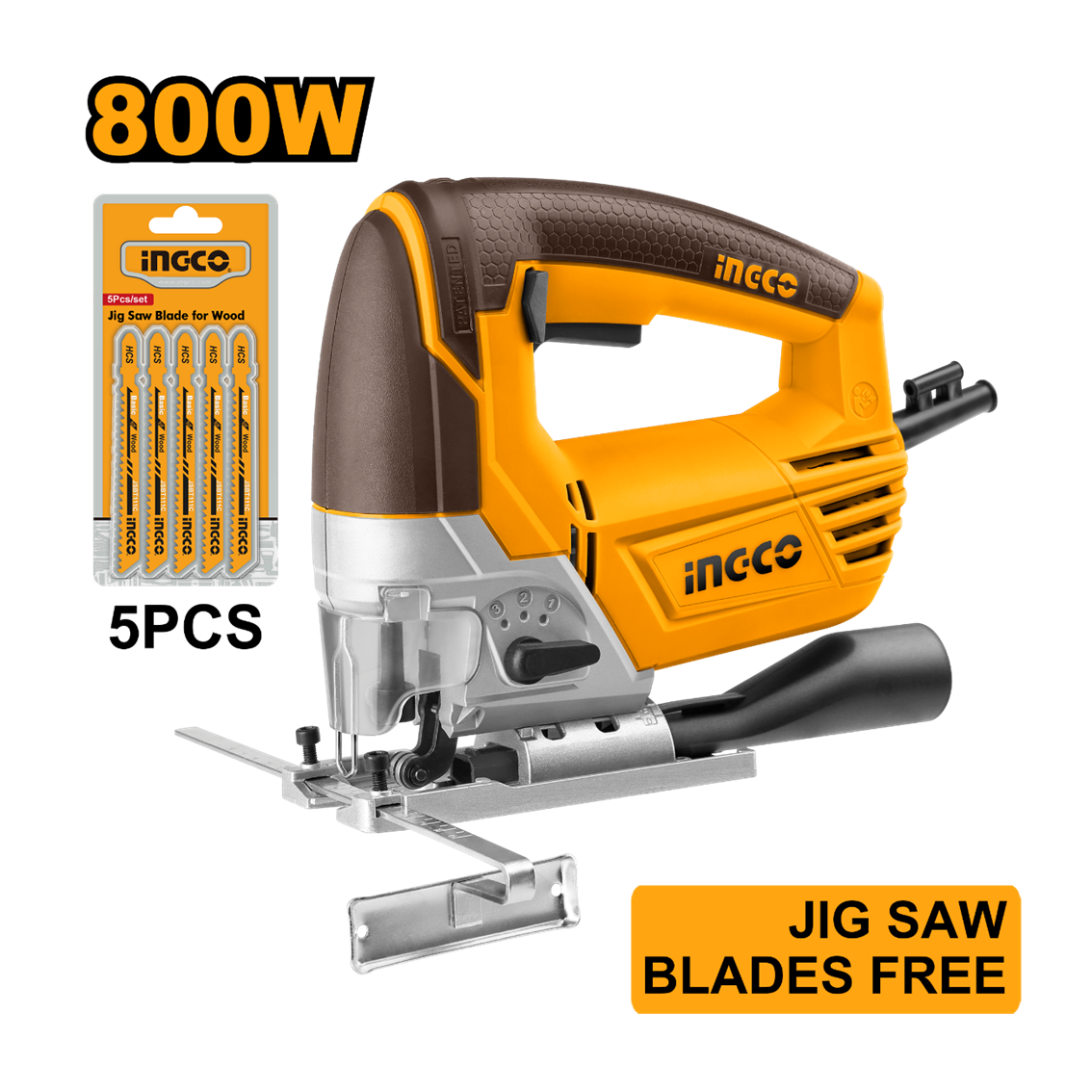 SERRA TICO TICO 800W127V UJS80028-9 INGCO - 929551 - UJS80028-9