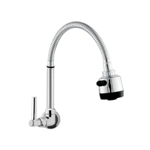 TORNEIRA GOOD COZINHA DE PAREDE GD-5330C FLEX ABS 1/4" VOLTA C/AREJ GOURMET CROMADA - 928040 - GD-5330C