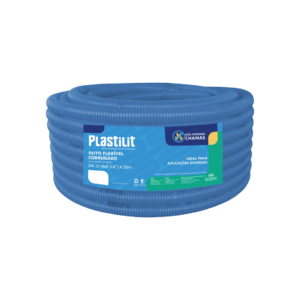 ELETRODUTO CORRUGADO AZUL FLEXIVEL PLASTILIT DN 25 ( 3/4" ) X 50 METROS - 921846 - 20591901