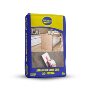 ARGAMASSA ACI INTERNO CINZA 20K  SILAQUA