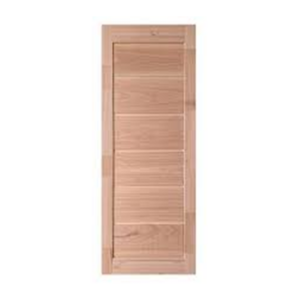 PORTA ALMOF NEPASI  REF 31 EUCALIPTO FINGADA 80X210 C/SELADOR C/ABERT P/VIDRO - 933253 - 1463[62669]