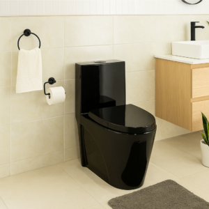 BACIA ACOPLADA MONOBLOCO GOOD GD7721 PRETO FOSCO