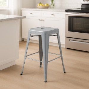 BANQUETA DE ACO ALTA GD IRON CINZA SC002B 1,15x45 GOOD - 928011 - SC002B