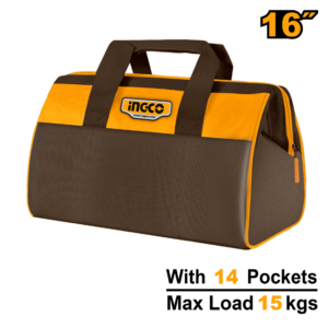 BOLSA PARA FERRAMENTAS 16" 14 BOLSOS HTBG281628 INGCO - 929366 - HTBG281628