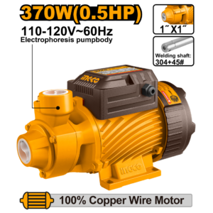BOMBA DAGUA PERIFERICA INGCO 1/2CV 370W 127V UVPM37068 - 933637 - UVPM37068