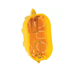 CAIXA DE LUZ P/DRYWAL PVC AMARELA MONDIALE 2 X 4 - 912165 - 383767