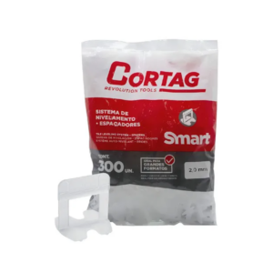 ESPACADOR DE PISO CLIP CORTAG SMART 2,0MM C/300PC 61981 - 934790 - 61981