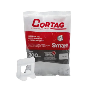 ESPACADOR DE PISO CLIP CORTAG SMART 1,0MM C/300PC 61979 - 934789 - 61979