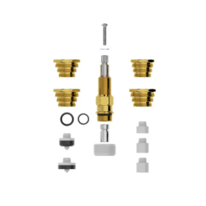 KIT COMPLETO DE REPAROS P/REGISTRO - 10 EM 1 - COMPATIVEL COM ACABAMENTO DECA*, DOCOL* E SIM CENSI - 934132 - 30056-03001