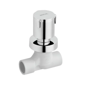 DOCOL REGISTRO DE PRESSAO BASETEC 1/2 VOLTA 25MM+ACAB RIVA CR 5154006 - 912369 - 90005154006