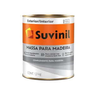 MASSA P/MADEIRA SUVINIL BRANCA 1,3KG 50687554 - 906476 - 50687554