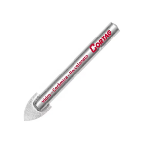 BROCA PARA VIDRO 10,0MM CORTAG 60132 - 919756 - 60132