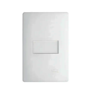 INTERRUPTOR FAME 4X2 HABITAT 02 TECLAS SIMPLES BRANCO 2094 - 001236 - 06120944