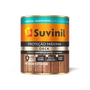 VERNIZ SUVINIL BASE D´AGUA PROTECAO MAXIMA DECK ACETINADO NATURAL 3,6LTS  50739838 - 921600 - 50739838