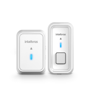 CAMPAINHA SEM FIO INTELBRAS BATERIA CIB 101 BRANCA - 933239 - 4522001