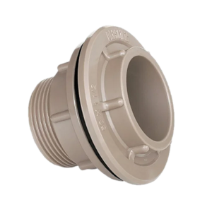 FLANGE P/CX DAGUA 25MMX3/4" ROSCAVEL BRANCO C/ANEL DE BORRACHA PLASTILIT - 922784 - 21106002