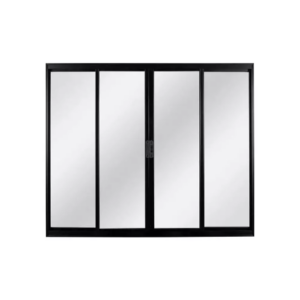 JANELA DE ALUMINIO PRETO 4Folha 1.20X1.20 5213 FIT -RELI - 922032 - 5213