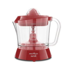 ESPREMEDOR DE FRUTAS BELLAGIO 350 SUPER TURBO VERMELHO 127V BRITANIA - 932226 - 033301114