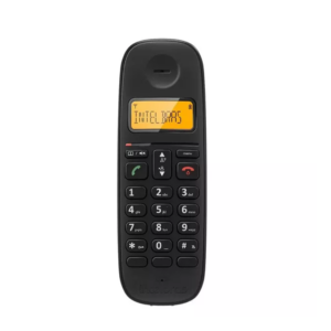 TELEFONE SEM FIO 1 BASE INTELBRAS TS2510 DIGITAL PRETO (5) - 914505 - 4122510