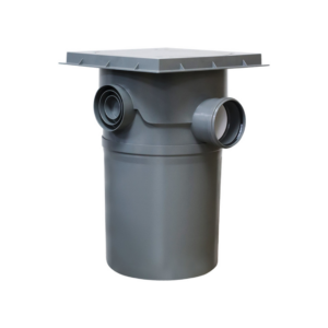 CAIXA DE GORDURA PVC DN100 C/CESTO DE LIMPEZA 18LT PLASTILIT PRETA - 933463 - 20102144