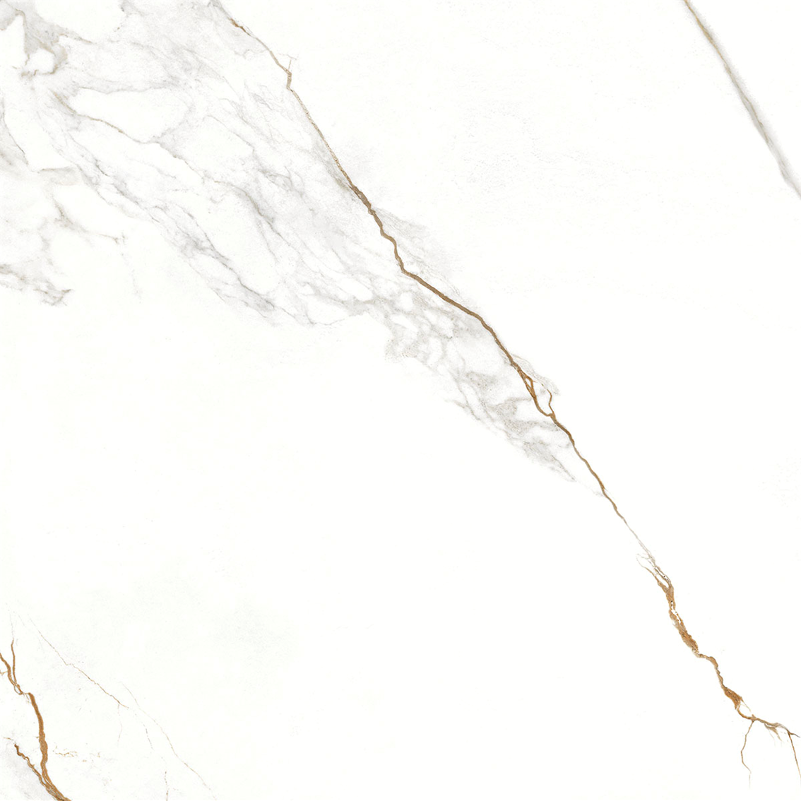 PORCELANATO DELTA 84X84 VENE DORO IN ACETINADO A C/2,80m² - 933943 - 2841-A