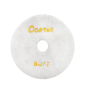 DISCO DIAMANTADO P/POLIMENTO BUFF 100MM BRANCO CORTAG 62154 (10) - 919651 - 62154