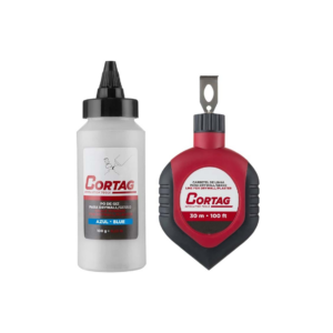 CARRETEL DE LINHA COM GIZ AZUL 30M P/DRYWALL/GESSO CORTAG 61809 - 919647 - 61809